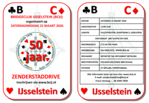 Zenderstaddrive 21 maart 2026