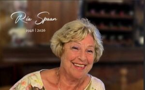 Ria Spaan overleden