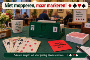 Niet mopperen, maar markeren! ♦♣♥♠